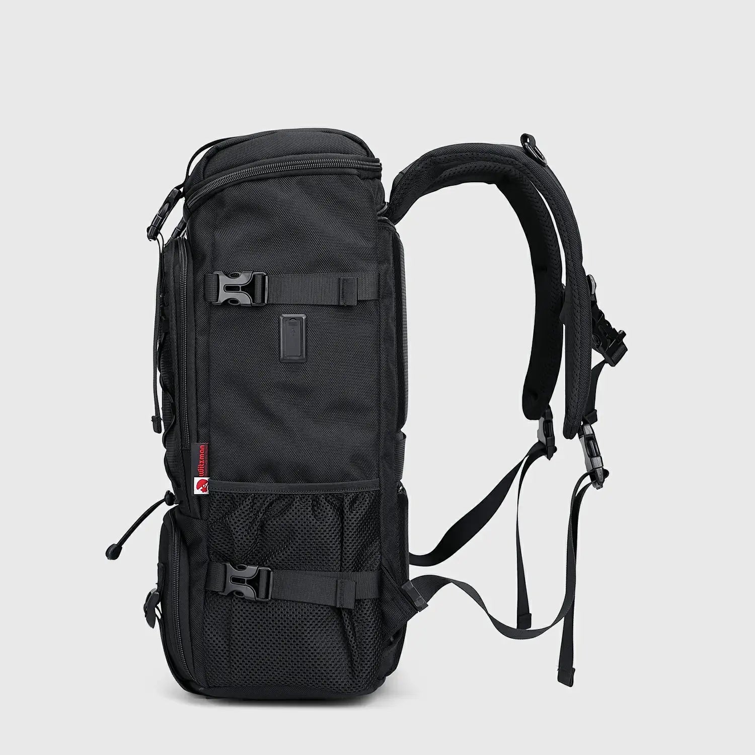 WITZMAN Men 3-in-1 Convertible Carry-On Travel Backpack with Shoe Compartment