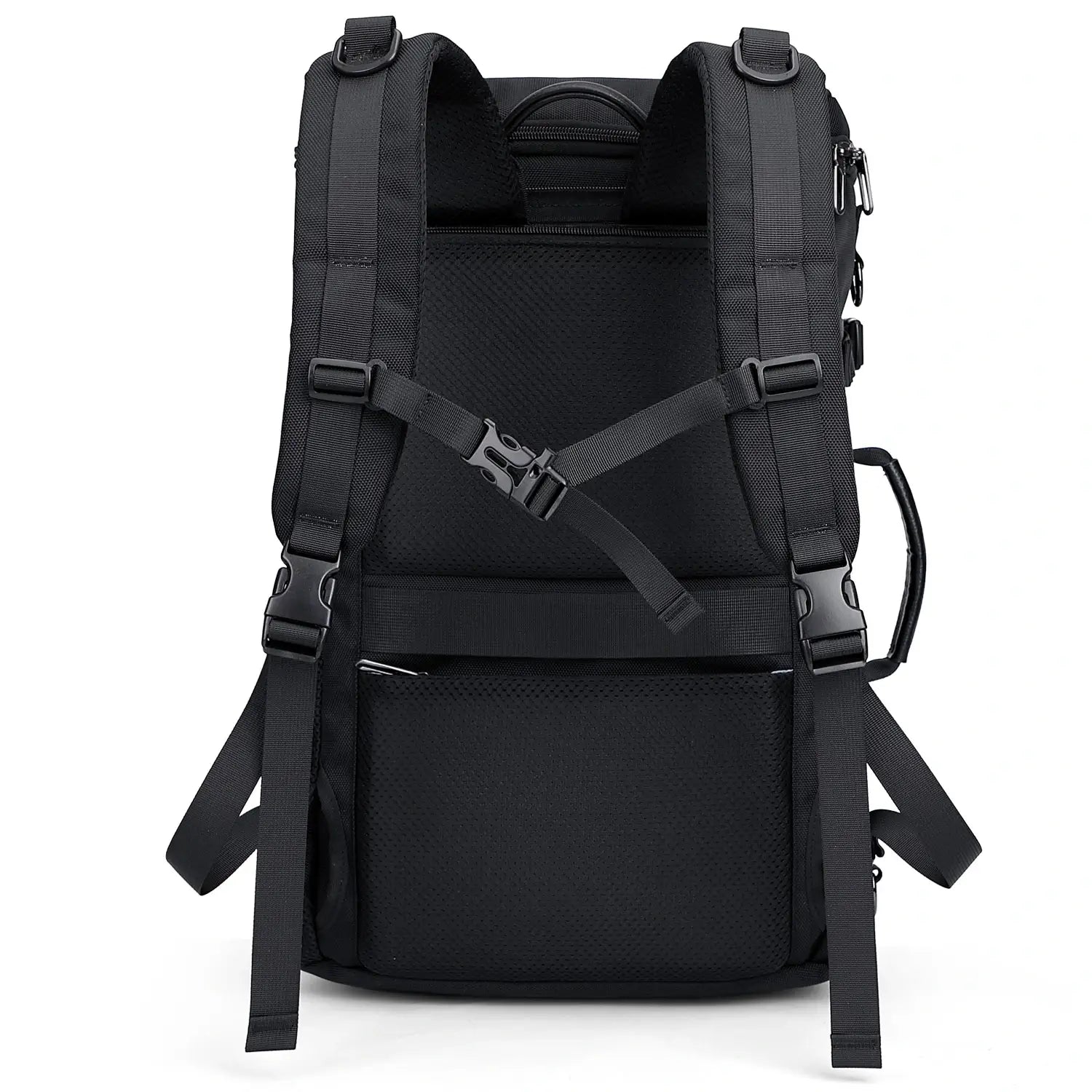 Men’s 3-in-1 convertible travel backpack with shoe compartment witzman b715