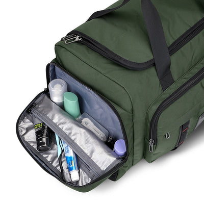 Borsone da Viaggio per Uomo in Nylon B719 - Borsa Weekender Bagaglio a Mano