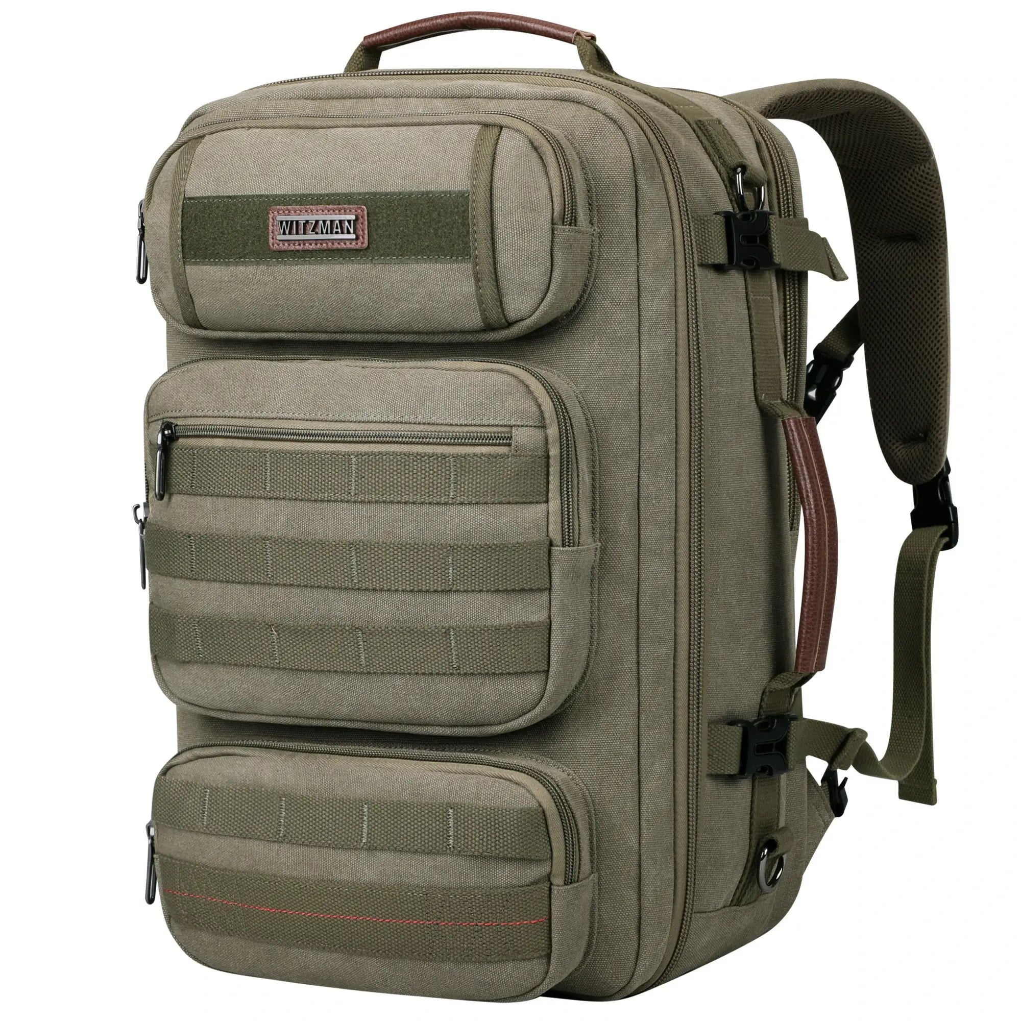 40L Convertible Carry-On Travel Backpack – Recycled Canvas A8023