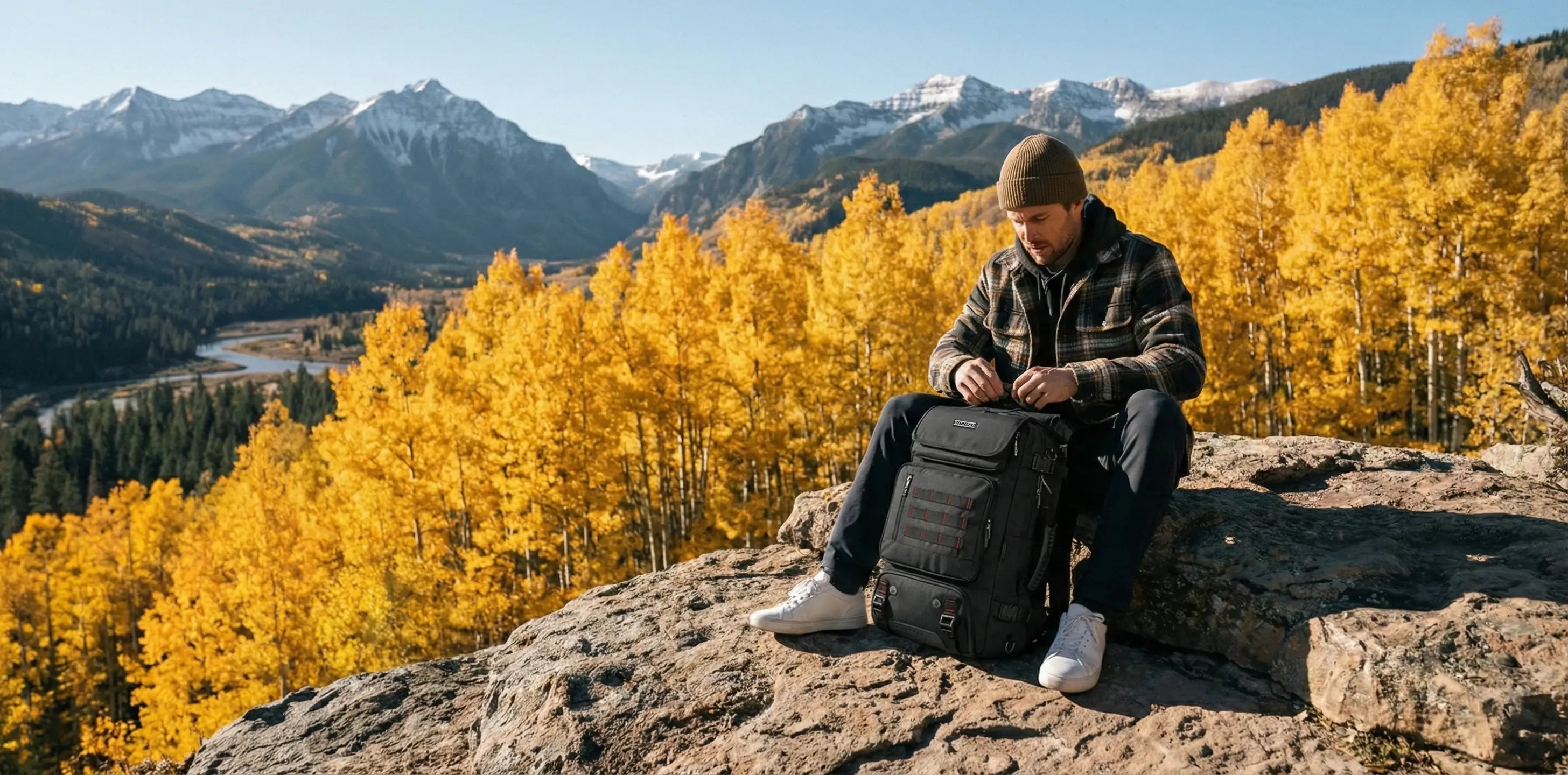 witzman travel backpack carry on bag