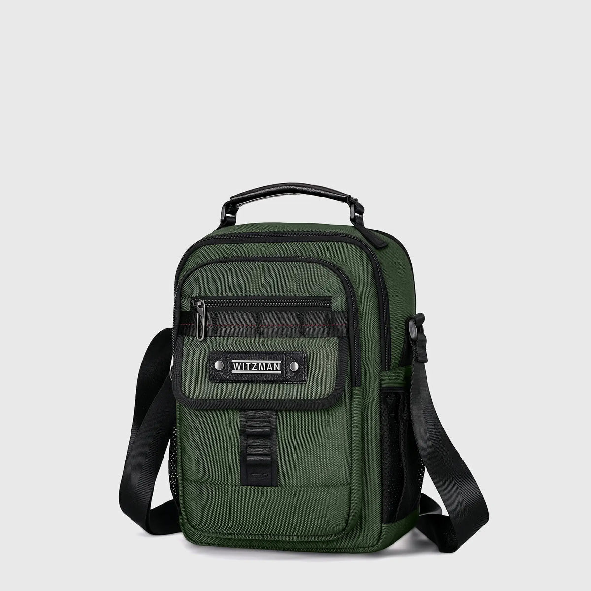 Crossbody Bag for Men – 11L Nylon Multi-Pocket Messenger B781