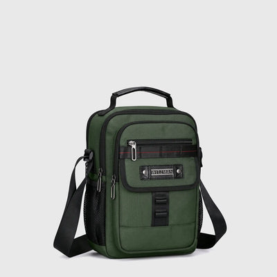 Crossbody Bag for Men – 11L Nylon Multi-Pocket Messenger B781
