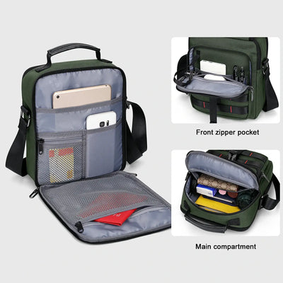WITZMAN B708 nylon crossbody bag product view 24