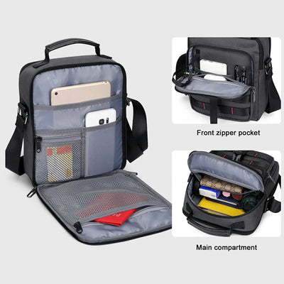 WITZMAN B708 nylon crossbody bag product view 15