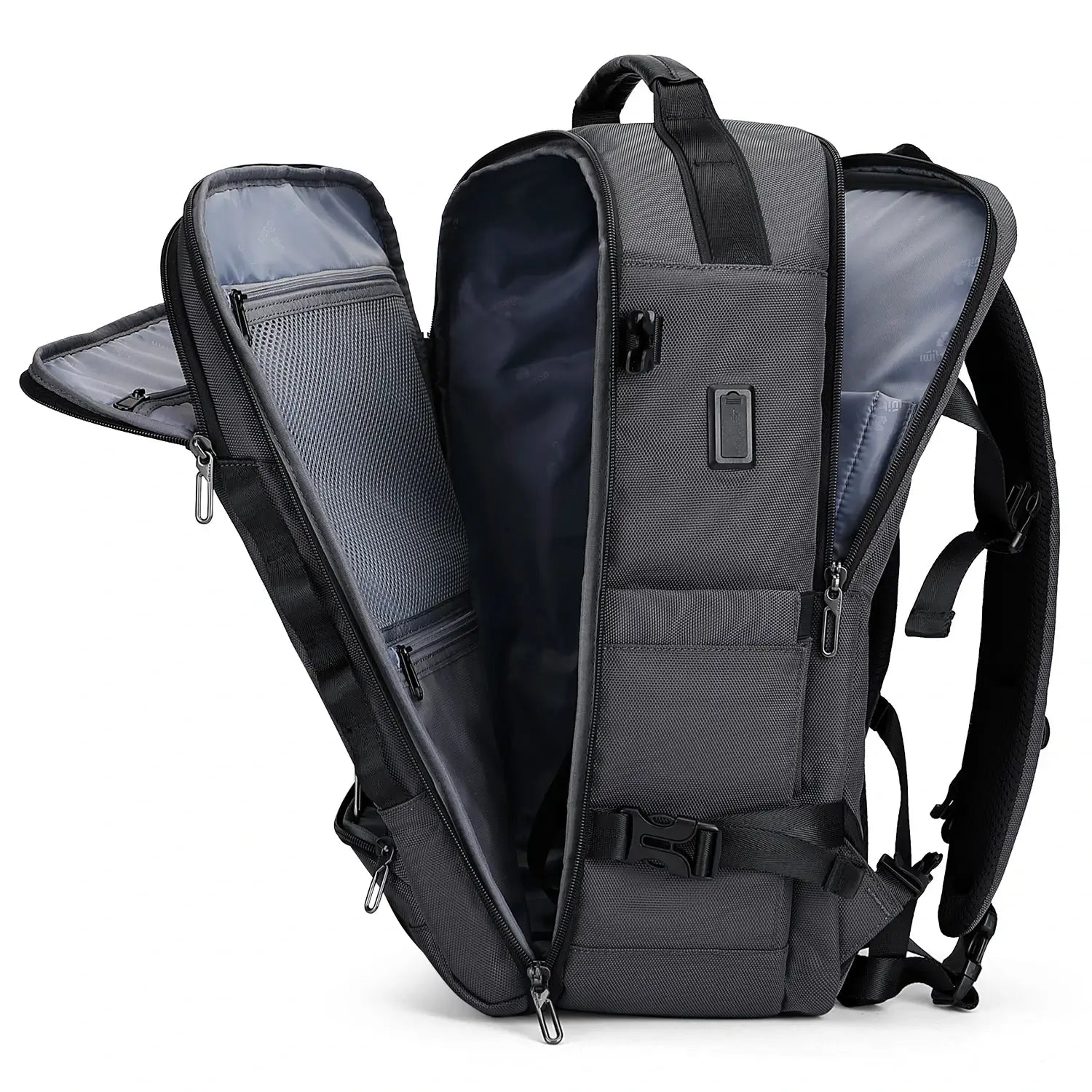 Zaino da Viaggio Carry On da Uomo Premium Borsa Porta PC Casual B746