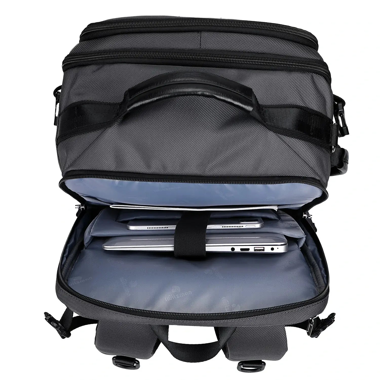 Zaino da Viaggio Carry On da Uomo Premium Borsa Porta PC Casual B746