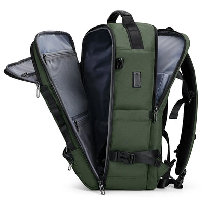 Zaino da Viaggio Carry On da Uomo Premium Borsa Porta PC Casual B746