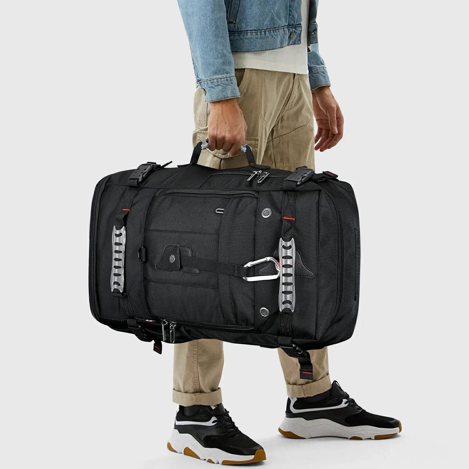 WITZMAN B681 nylon travel backpack product view 11