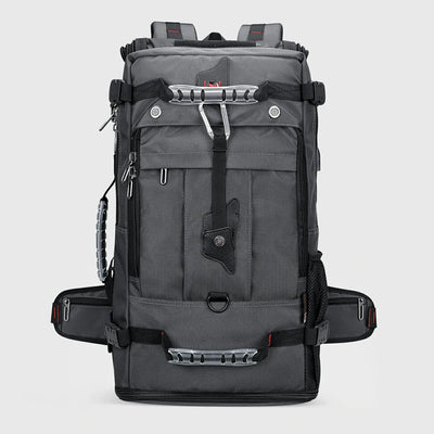 Silvery Grey WITZMAN B681 nylon travel backpack product view
