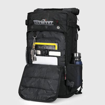 WITZMAN B681 nylon travel backpack product view 7