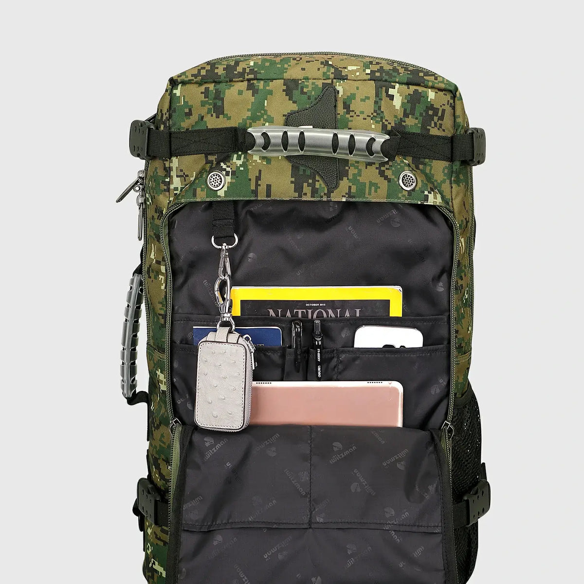 WITZMAN B681 nylon travel backpack product view 28