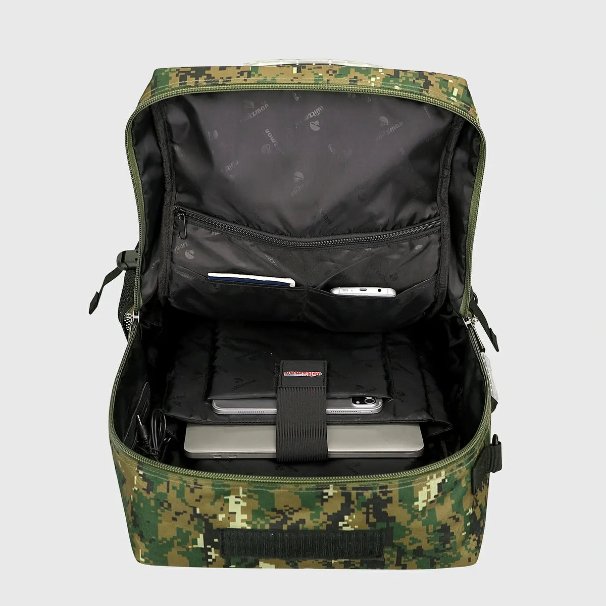 WITZMAN B681 nylon travel backpack product view 29