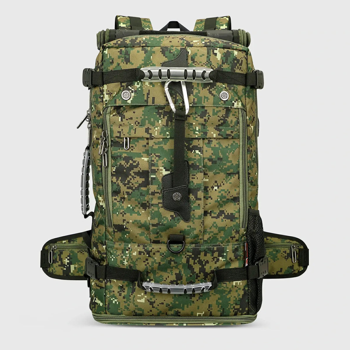 Camo WITZMAN B681 nylon travel backpack product view