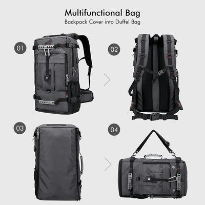 WITZMAN B681 nylon travel backpack product view 23