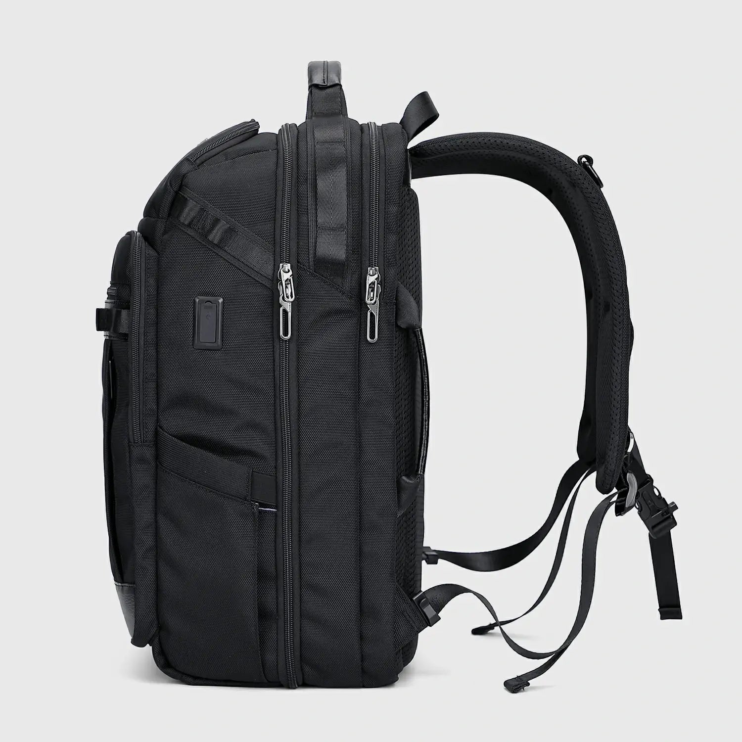 WITZMAN B739 38L Nylon Carry-On Travel Backpack for Men