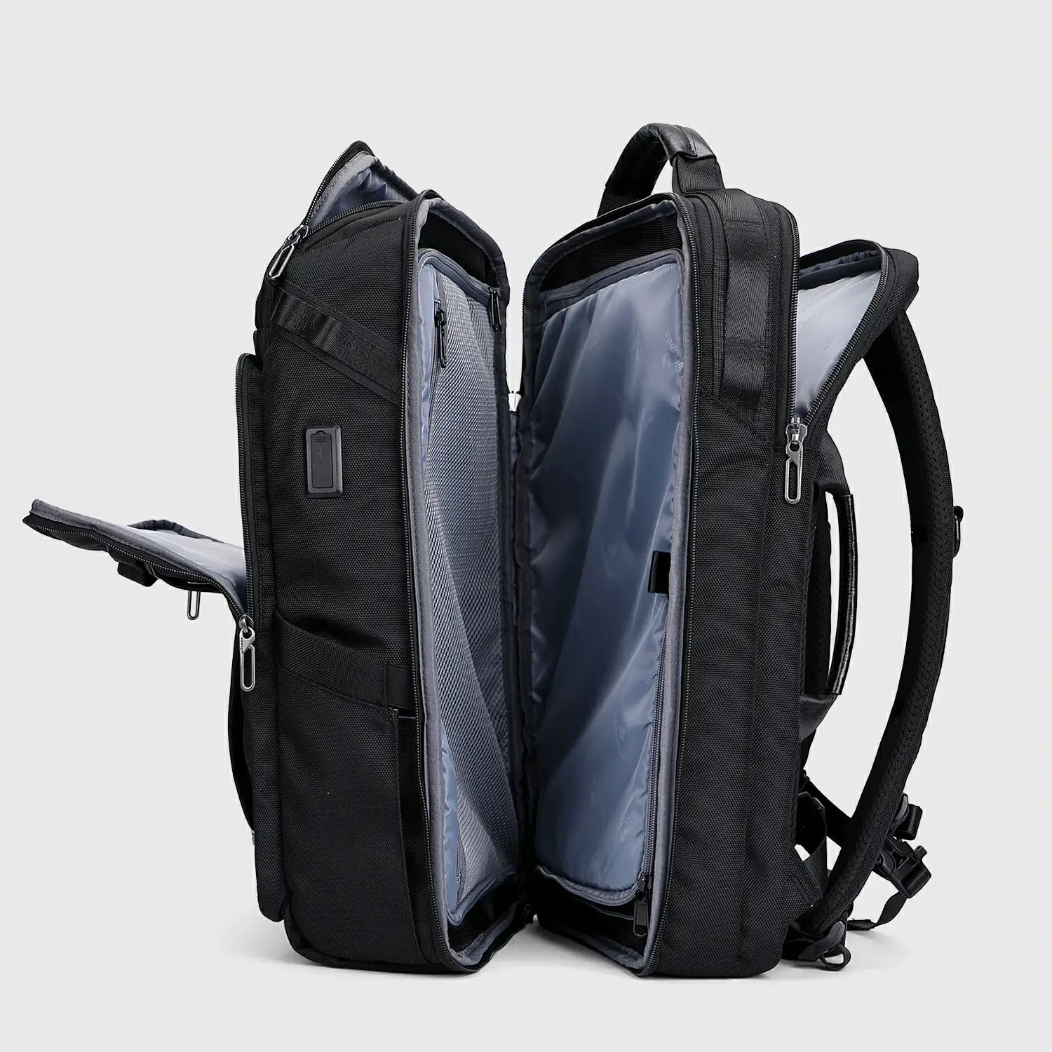 WITZMAN B739 38L Nylon Carry-On Travel Backpack for Men