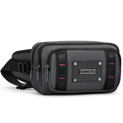 Marsupio da Uomo in Nylon Borsa da Vita per Ciclismo B732