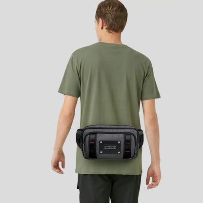 Men’s Nylon Fanny Pack Cycling Waist Bag B732