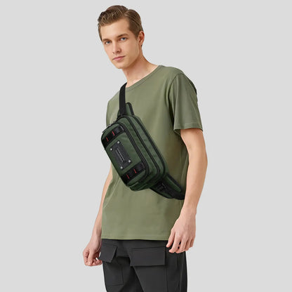 Men’s Nylon Fanny Pack Cycling Waist Bag B732