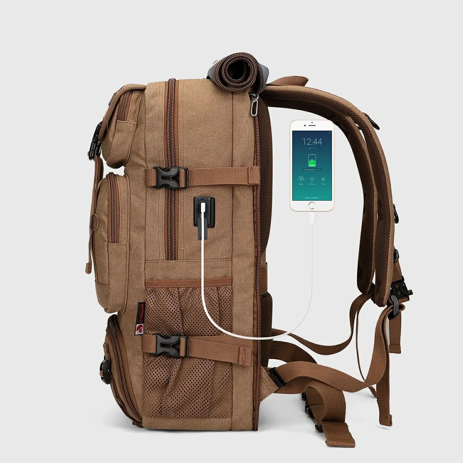 Canvas Reiserucksack A8013 mit Laptopfach
