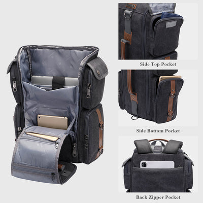 WITZMAN A6661-2 canvas duffel bag product view 11