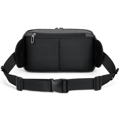 Men’s Nylon Fanny Pack with Multi-Pocket & Adjustable Waist Bag B733