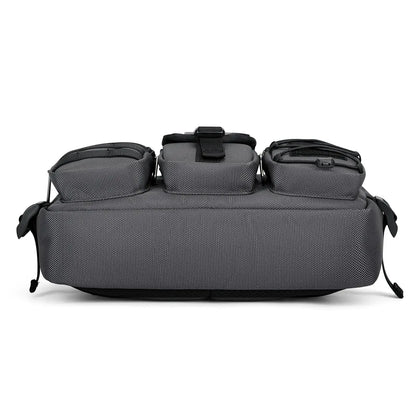 Men’s Nylon Fanny Pack with Multi-Pocket & Adjustable Waist Bag B733