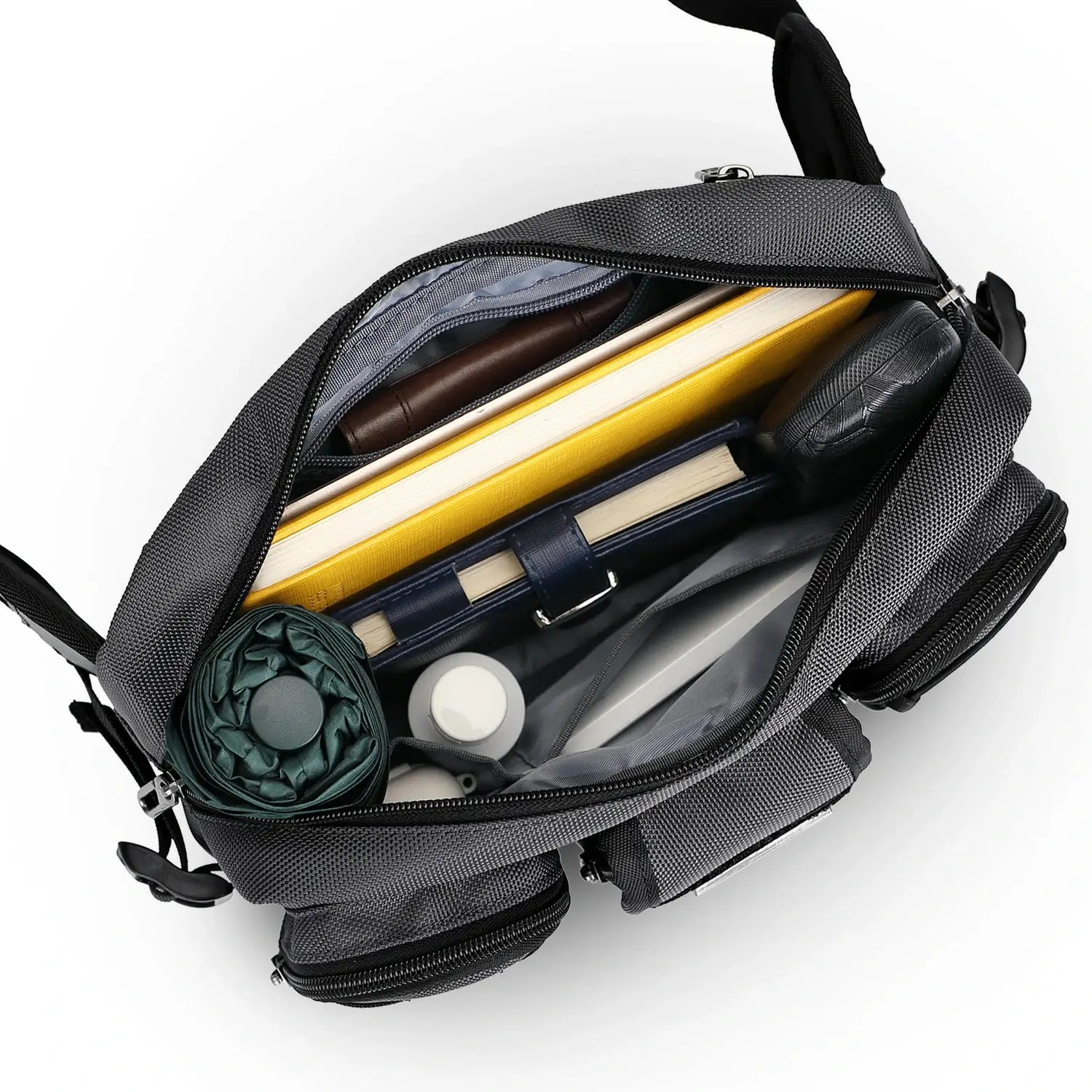 Men’s Nylon Fanny Pack with Multi-Pocket & Adjustable Waist Bag B733