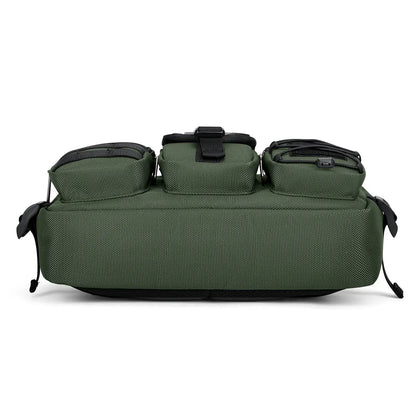 Men’s Nylon Fanny Pack with Multi-Pocket & Adjustable Waist Bag B733