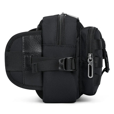 Lightweight waist bag for men with adjustable strap