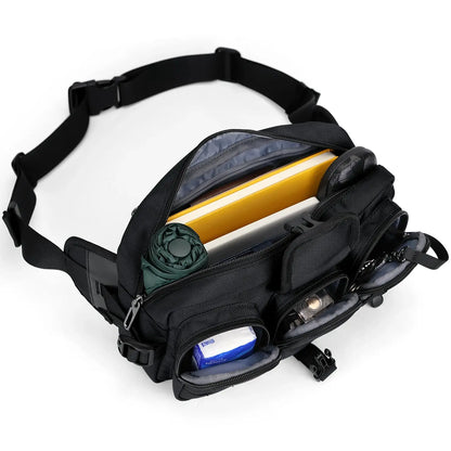 Men’s fashion fanny pack for daily travel and walking