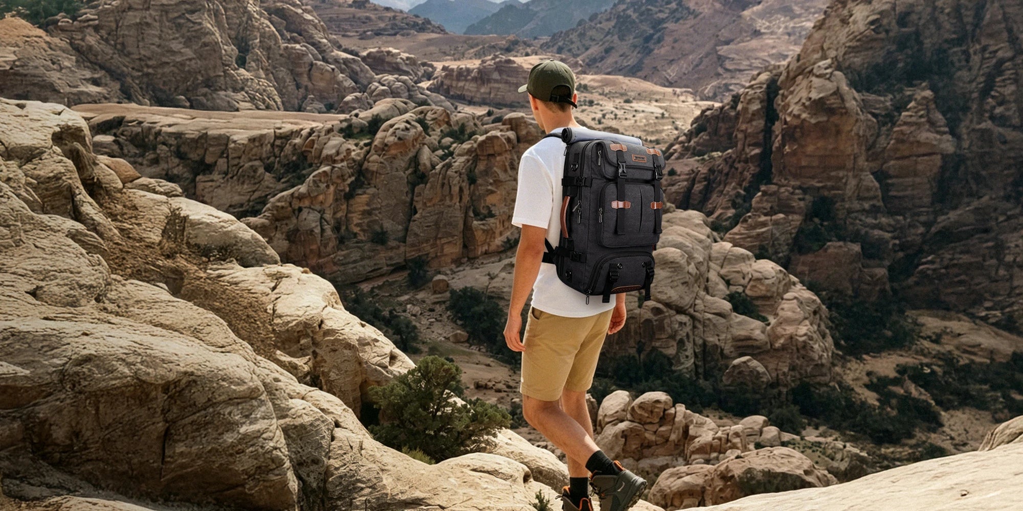 witzman canvas backpack for men outdoor