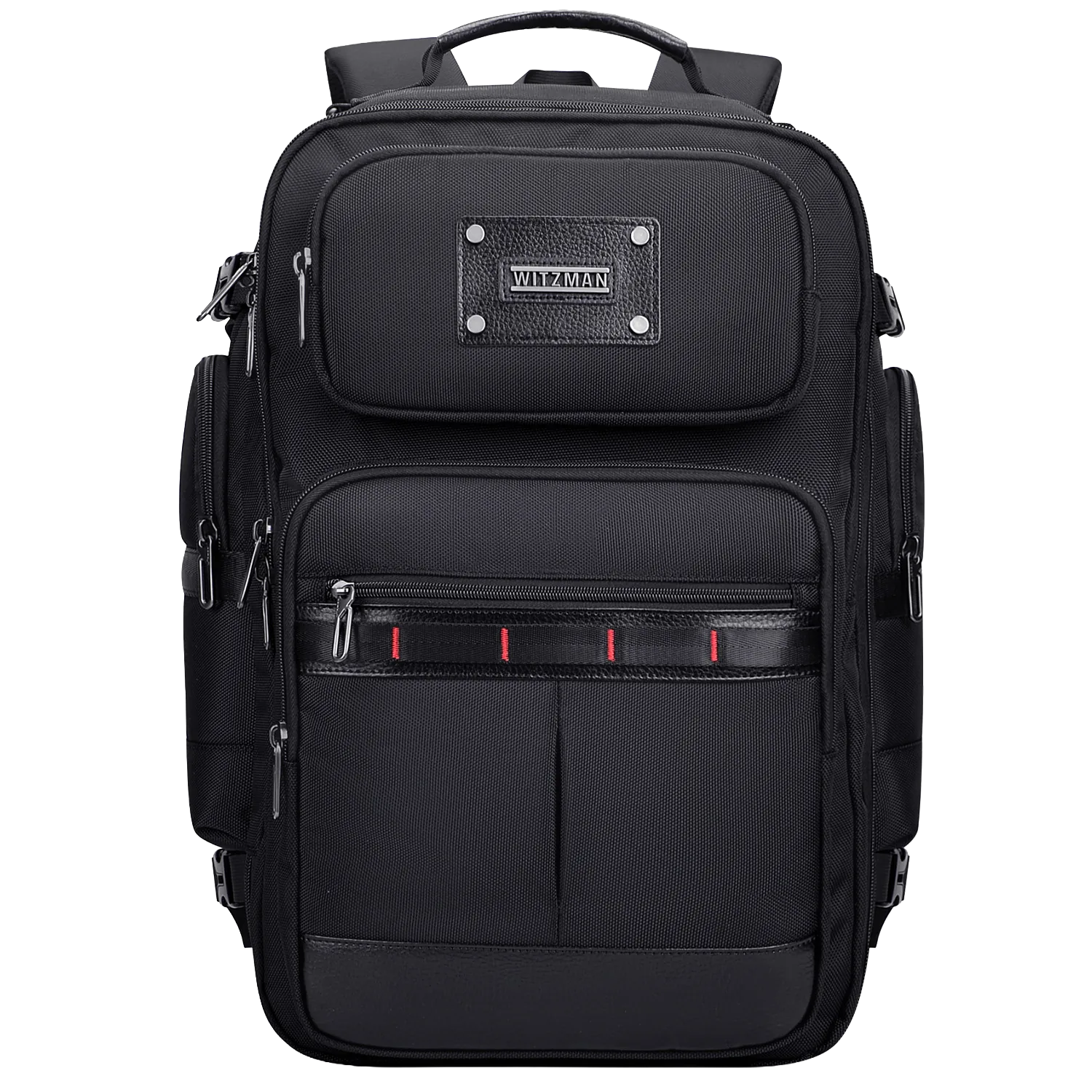 Front view of the WITZMAN B737 Elite travel backpack